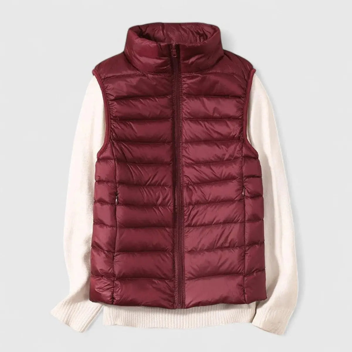Women's Lightweight Quilted Puffer Vest Sleeveless Gilet
