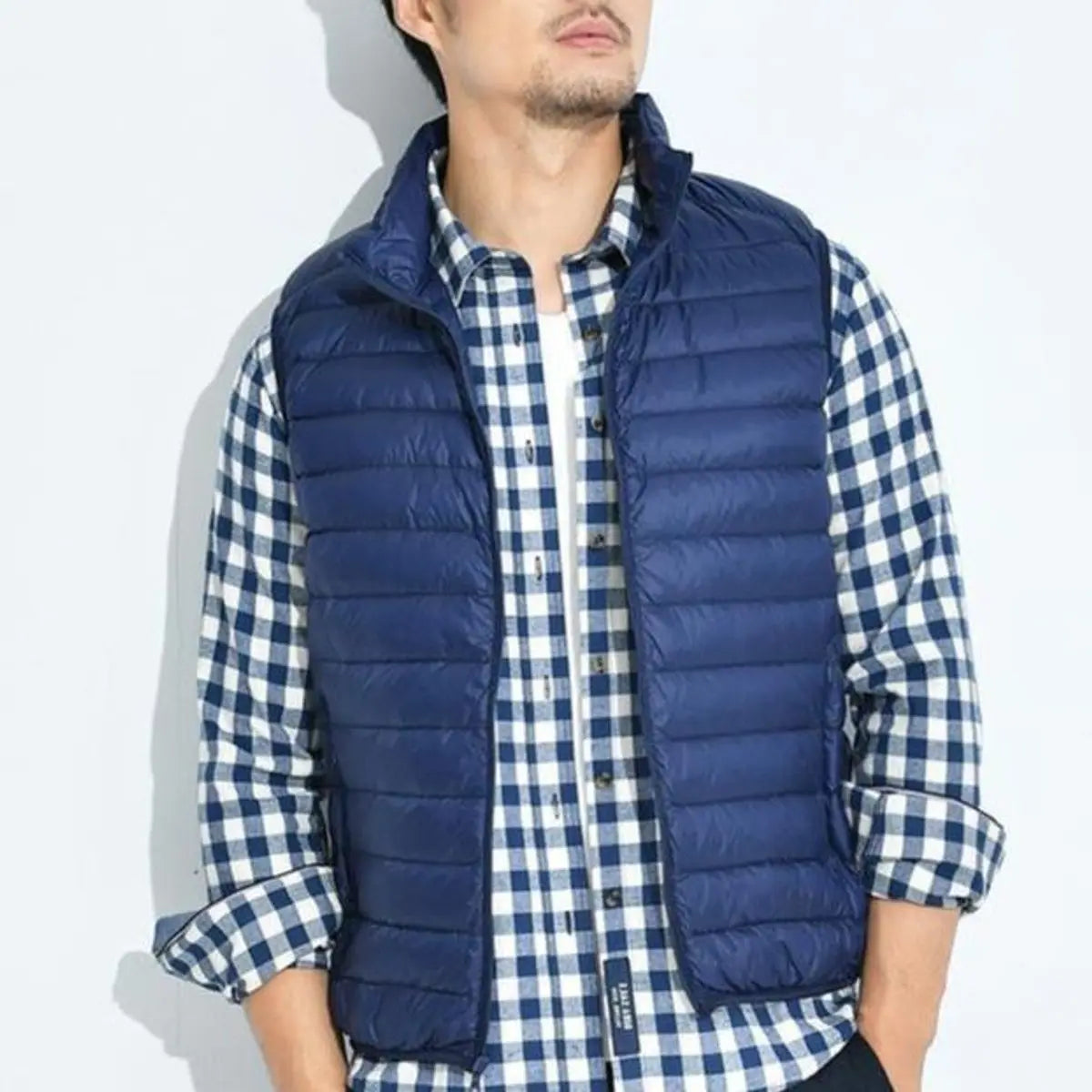 Women's Lightweight Quilted Sleeveless Puffer Vest Zip-Up