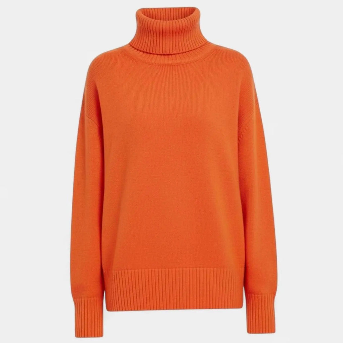 Women's Oversized Chunky Turtleneck Knit Sweater