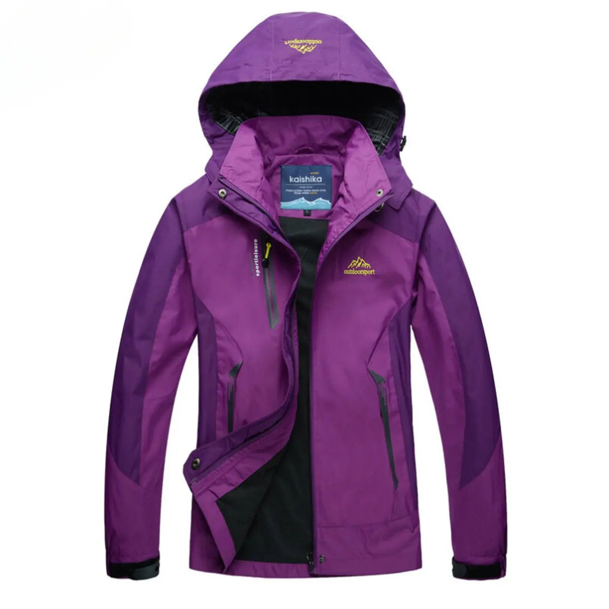 Women's Waterproof Hooded Outdoor Quilted Jacket