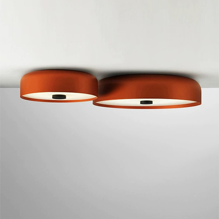 Nordic Retro Round Flush Mount Minimalist Ceiling Light