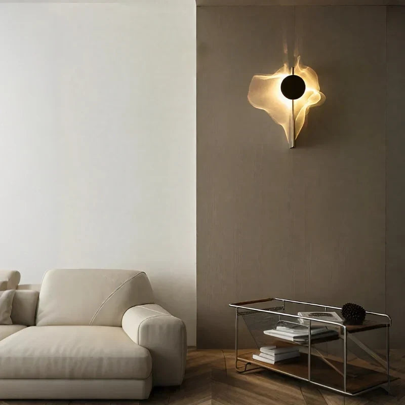 Rotatable Aluminum Stainless Steel Ripple Projection Wall Light