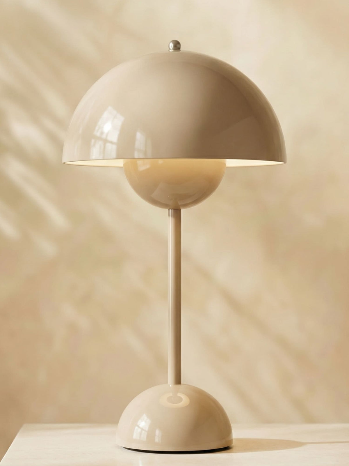 Retro Spherical Cordless Dimmable Rechargeable Table Lamp