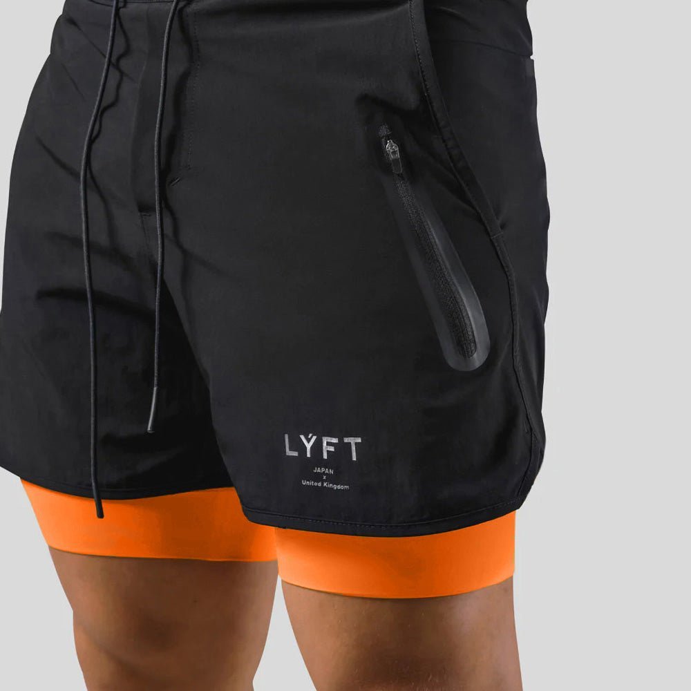 2-in-1 Sport- und Trainingsshorts Herren 0