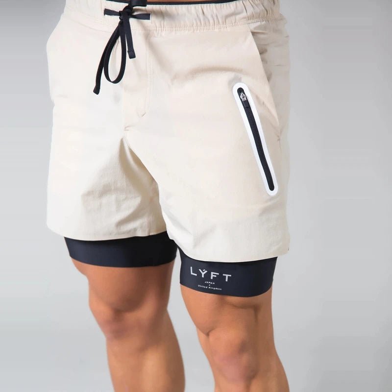 2-in-1 Sport- und Trainingsshorts Herren 11