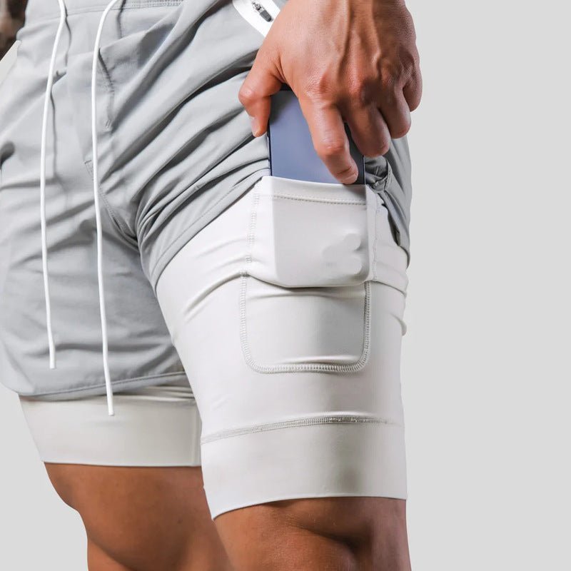 2-in-1 Sport- und Trainingsshorts Herren 2