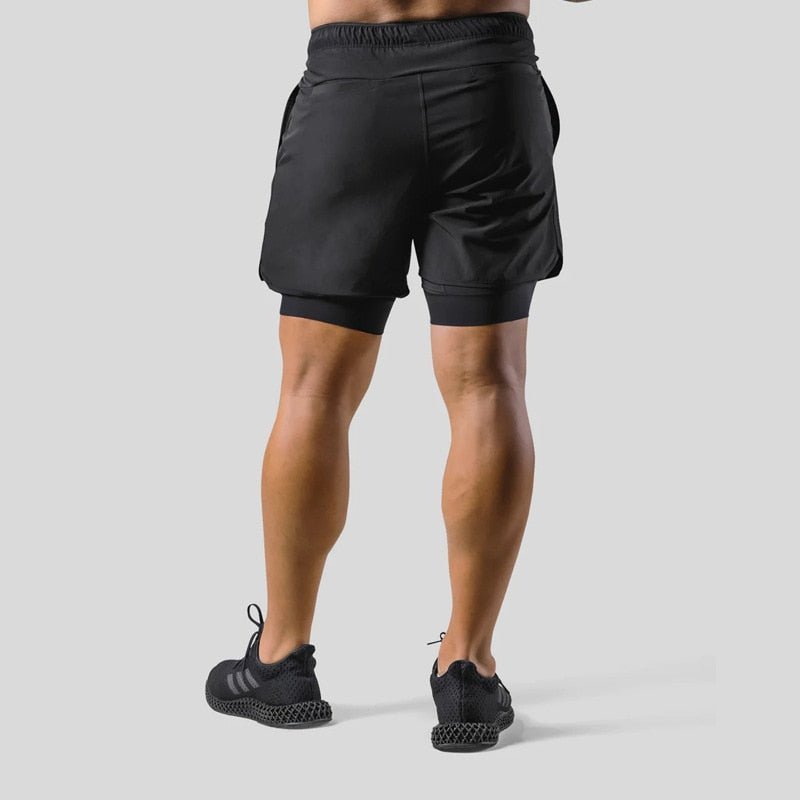 2-in-1 Sport- und Trainingsshorts Herren 4