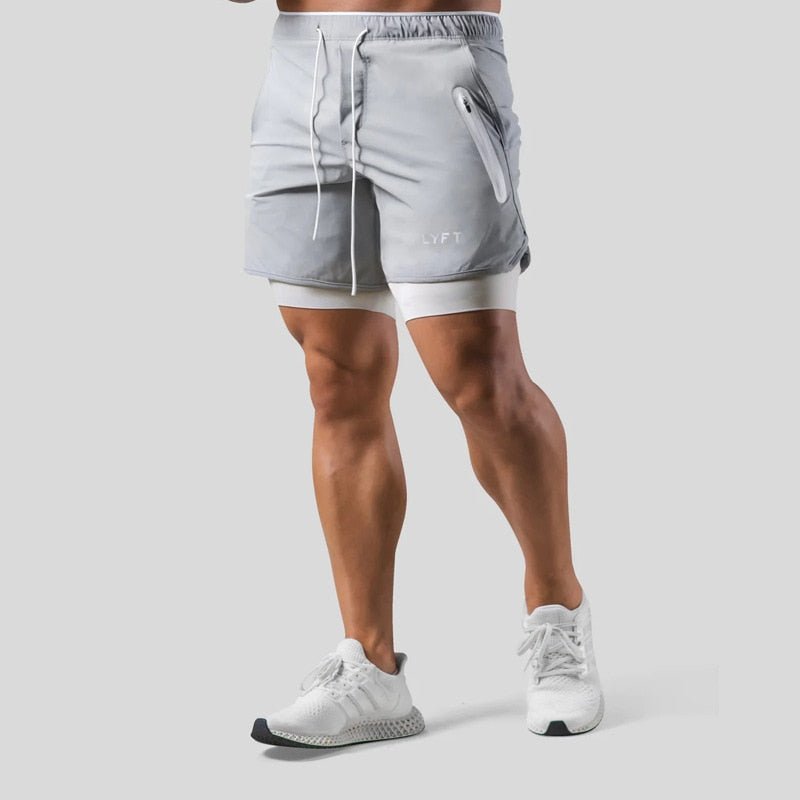 2-in-1 Sport- und Trainingsshorts Herren 5