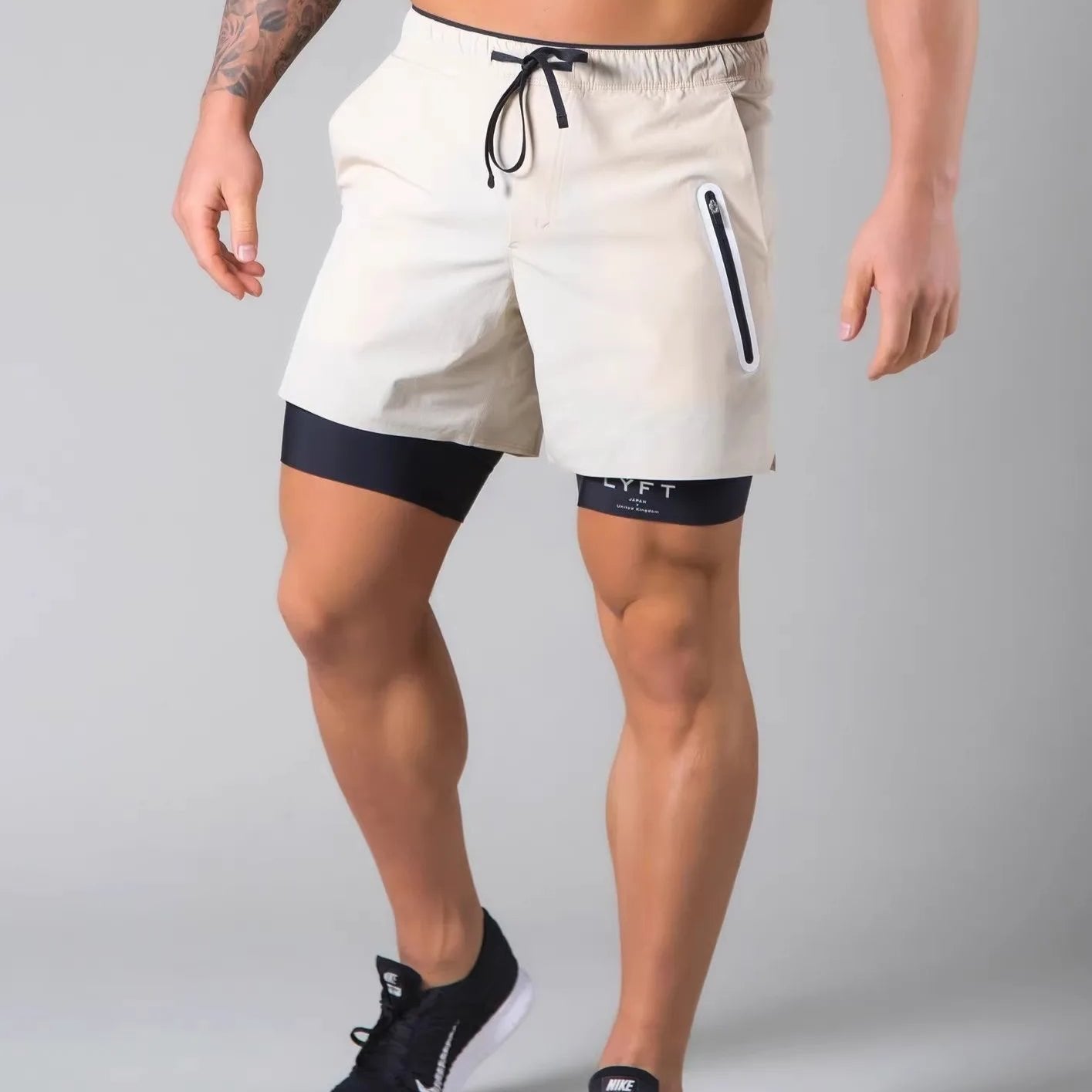 2-in-1 Sport- und Trainingsshorts Herren 7