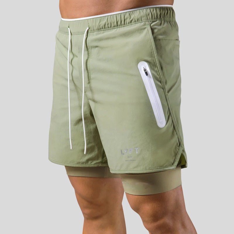 2-in-1 Sport- und Trainingsshorts Herren 9