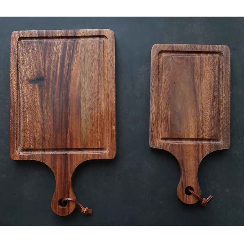 Sleek Minimalist Solid Wood Knife-Friendly Cutting Board