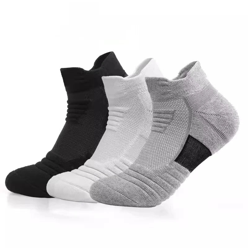 Breathable Mesh Cushioned Terry Moisture Wicking Athletic Sports Socks