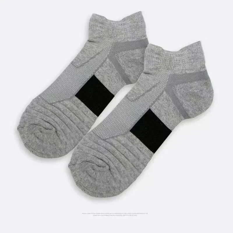 Breathable Mesh Cushioned Terry Moisture Wicking Athletic Sports Socks
