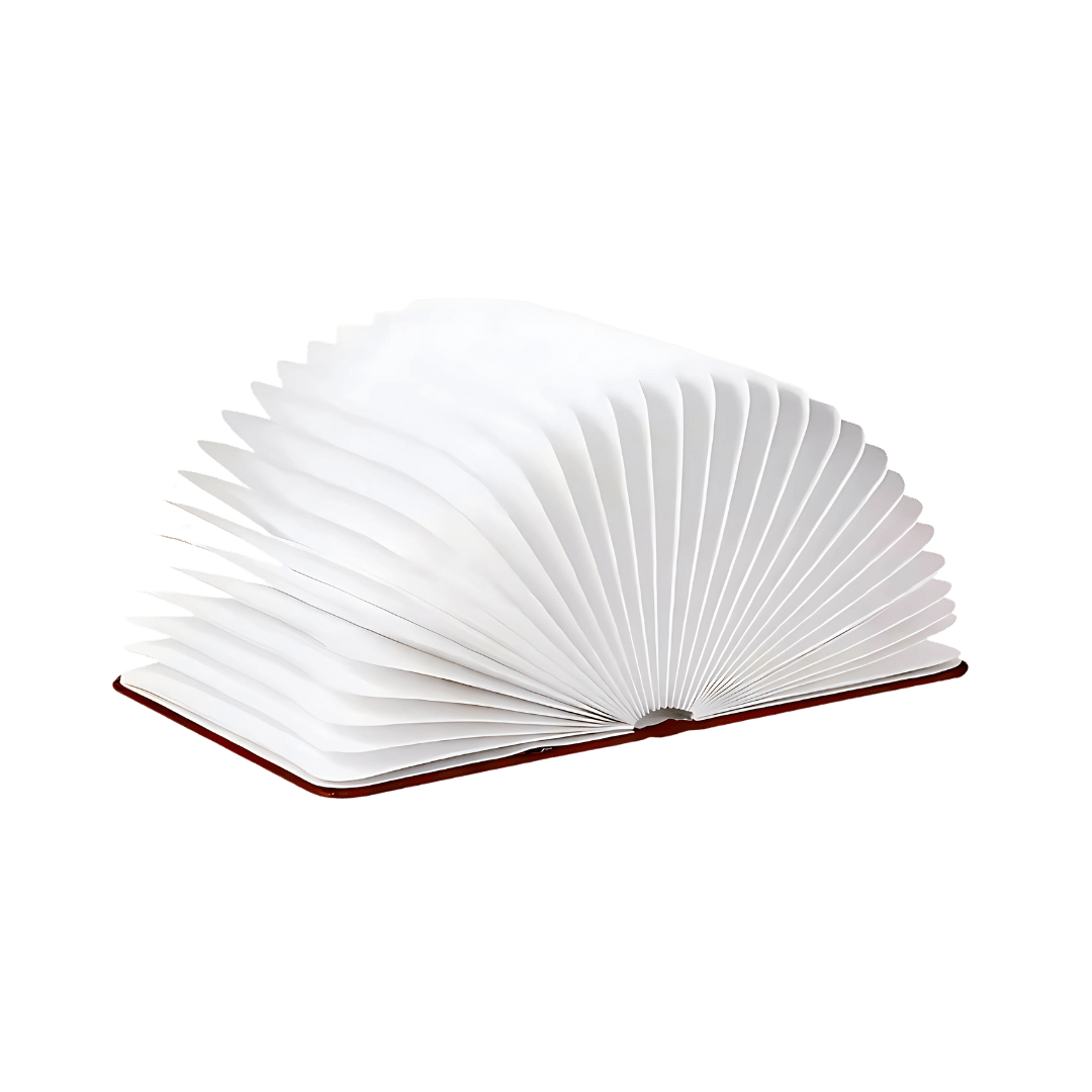 Foldable Book Style Portable Rechargeable Table Lamp
