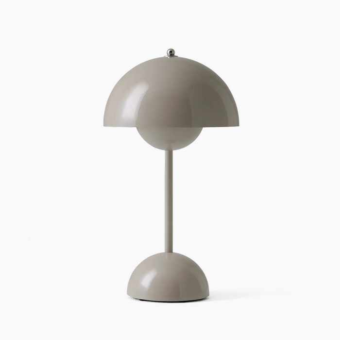 Scandinavian Mushroom Bud Silhouette Rechargeable Touch Control Table Lamp