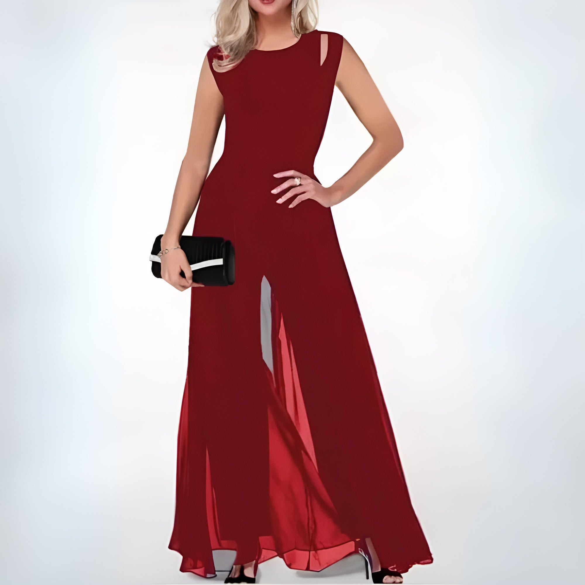 Ärmelloser Jumpsuit Mit Weitem Bein Für Damen | Sommer 2