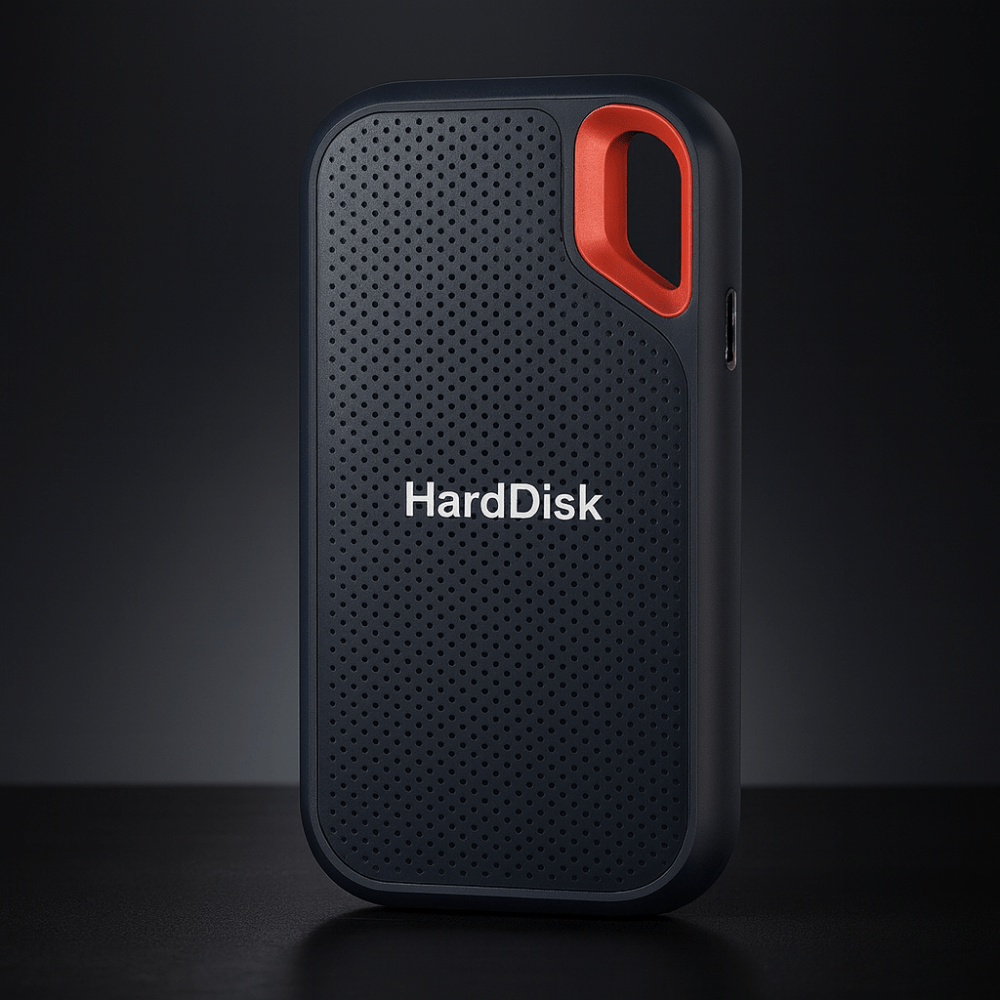 Compact Aluminum Alloy Type-C Portable External SSD Drive