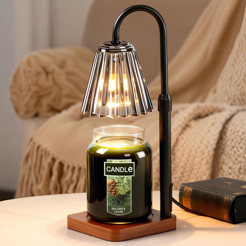 Flameless Dimmable Electric Wax Melting Candle Warmer Table Lamp