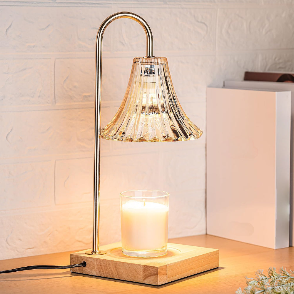 Flameless Dimmable Electric Wax Melting Candle Warmer Table Lamp