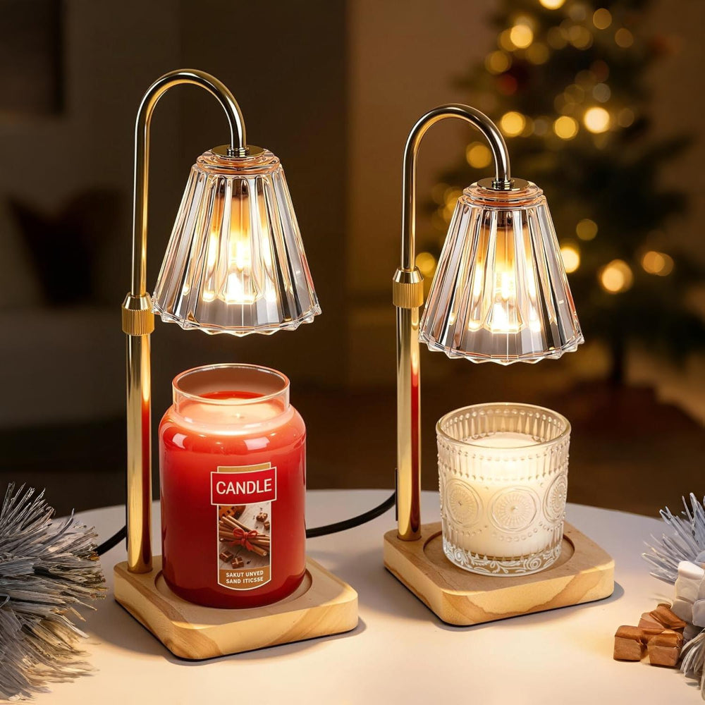 Flameless Dimmable Electric Wax Melting Candle Warmer Table Lamp