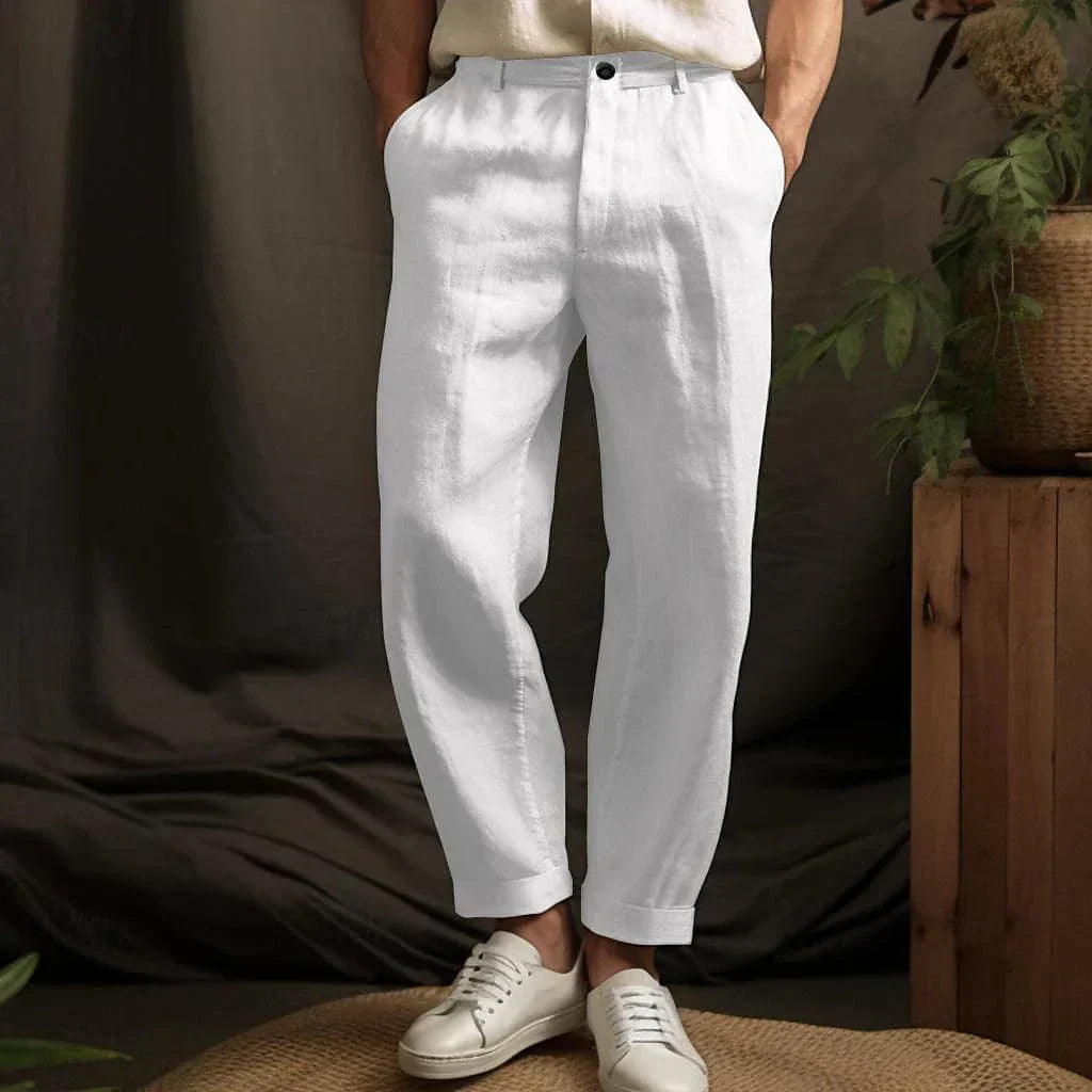 Casual Herren Leinenhose für den Sommer 1