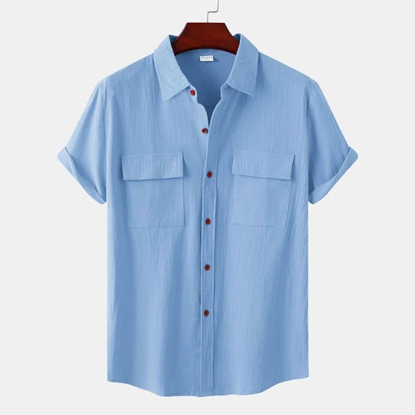Clara | Men's Short Sleeve Shirt 0