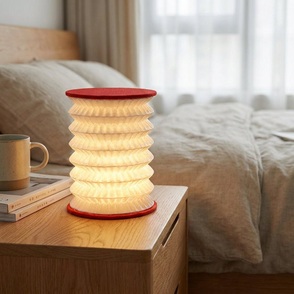 Classic Lantern Silhouette Compact Warm Glow Table Lamp