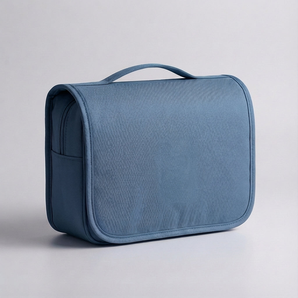 Compact Waterproof Multi Compartment Transparent Travel Toiletry Bag