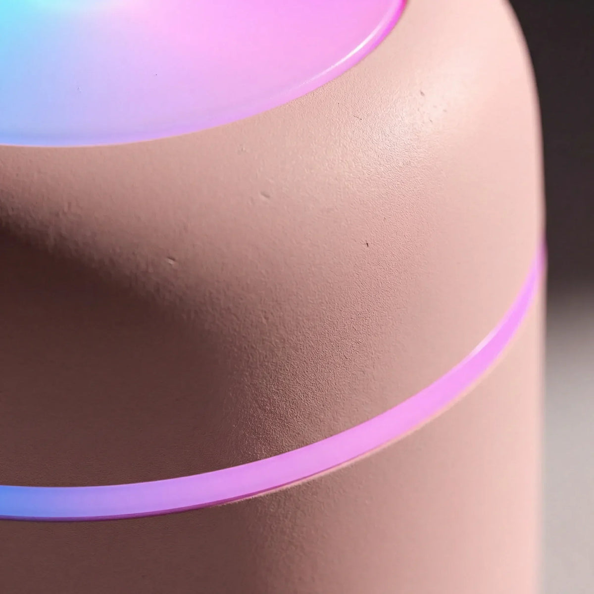Compact Rounded Silent Cool Mist Aroma Diffuser Air Purifier