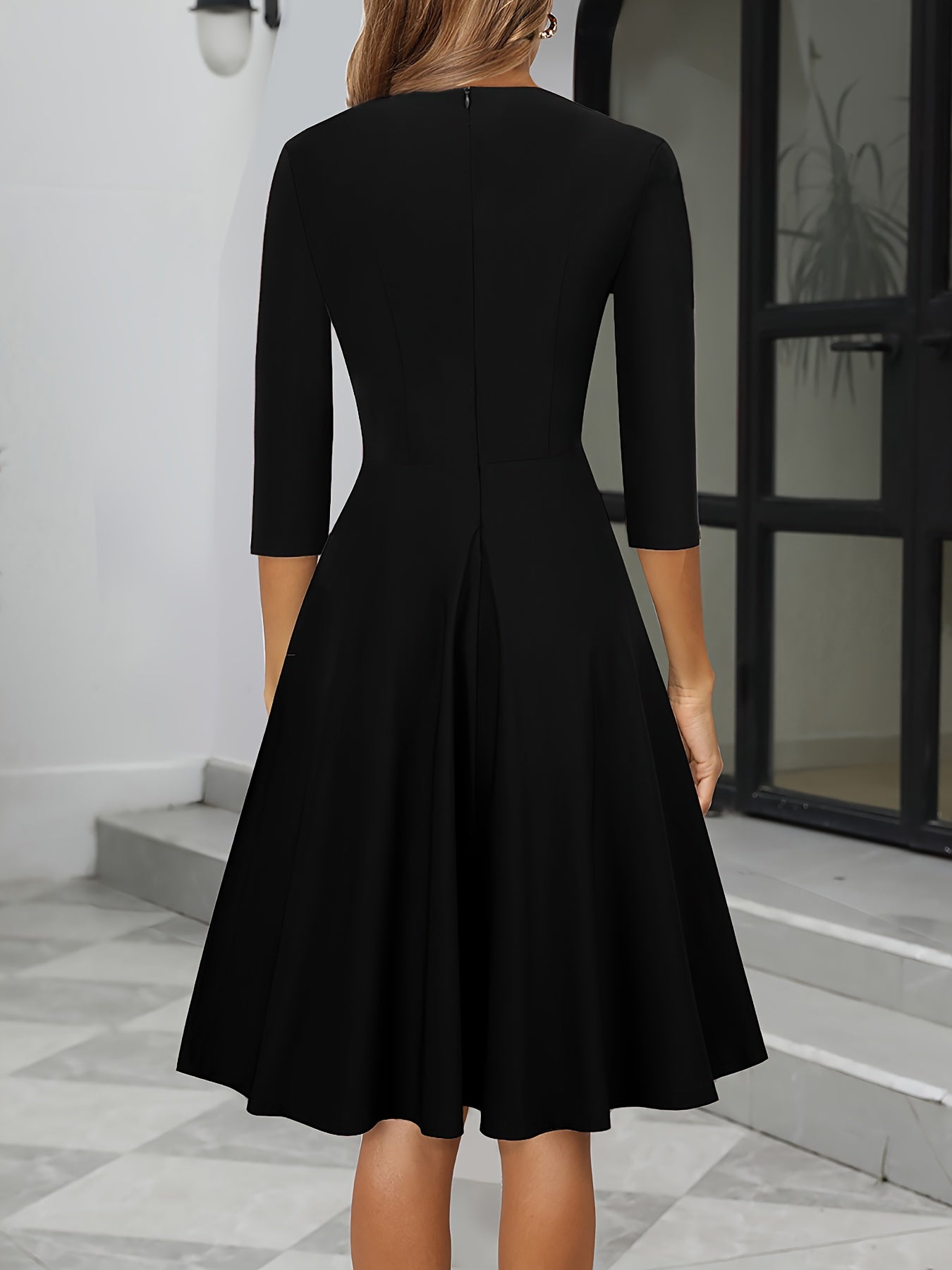 Damen Elegantes Abend Kleid | Midi 3