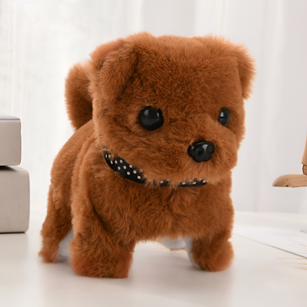 Walking Barking Plush German Shepherd Interactive Robot Puppy Toy