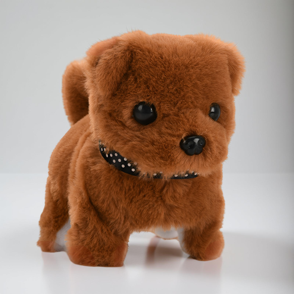 Walking Barking Plush German Shepherd Interactive Robot Puppy Toy