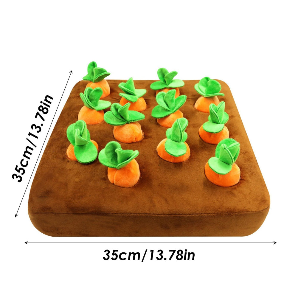 Plush Hidden Pocket Foraging Snuffle Mat Dog Toy