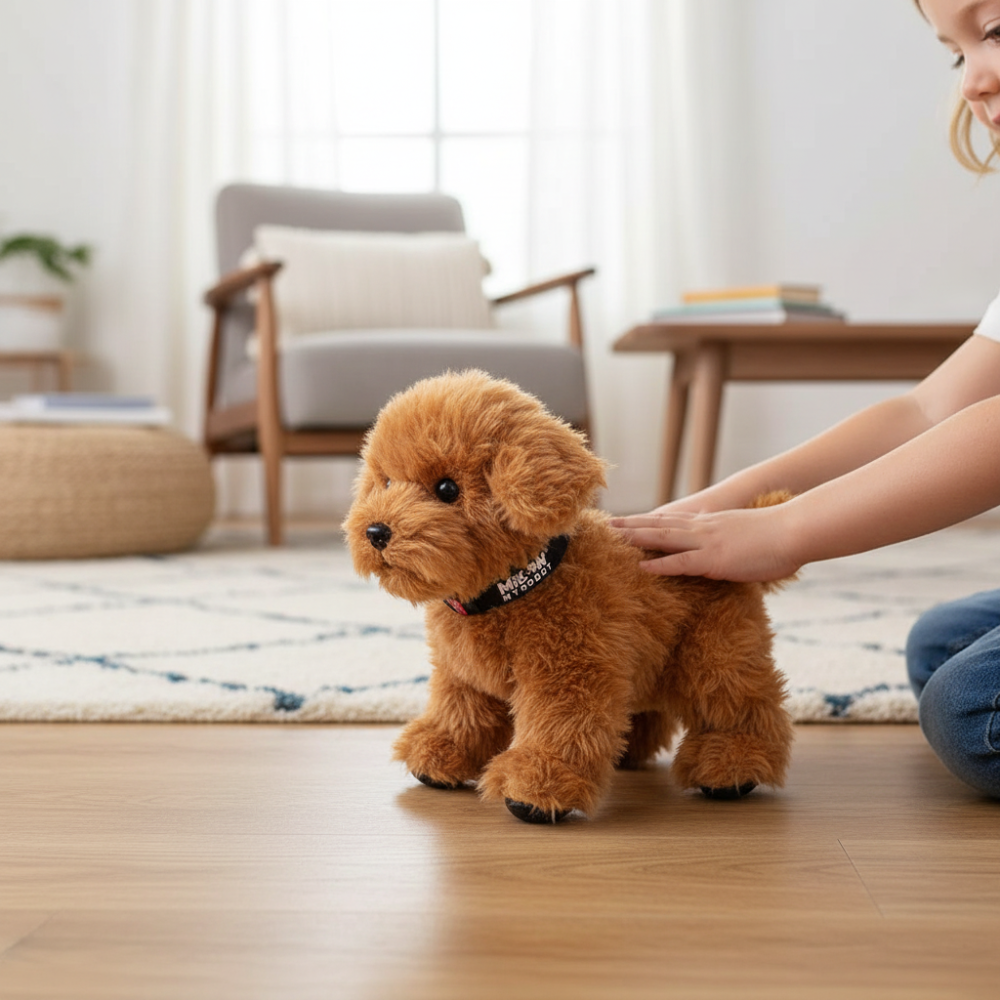 Lifelike Walking Barking Puppy Interactive Electronic Pet Toy
