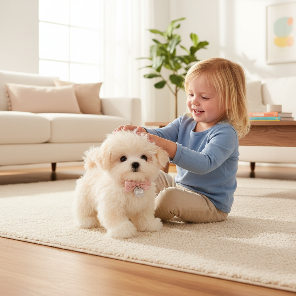 Lifelike Walking Barking Puppy Interactive Electronic Pet Toy