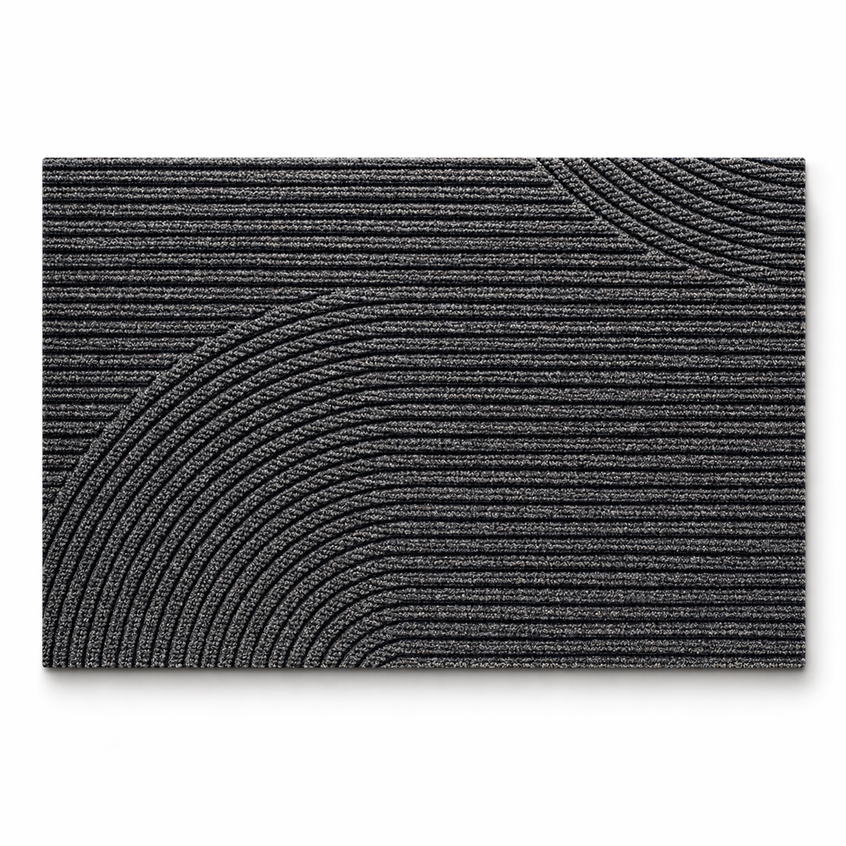 Scandinavian Textured Non-Slip Dirt-Trapping Entry Door Mat