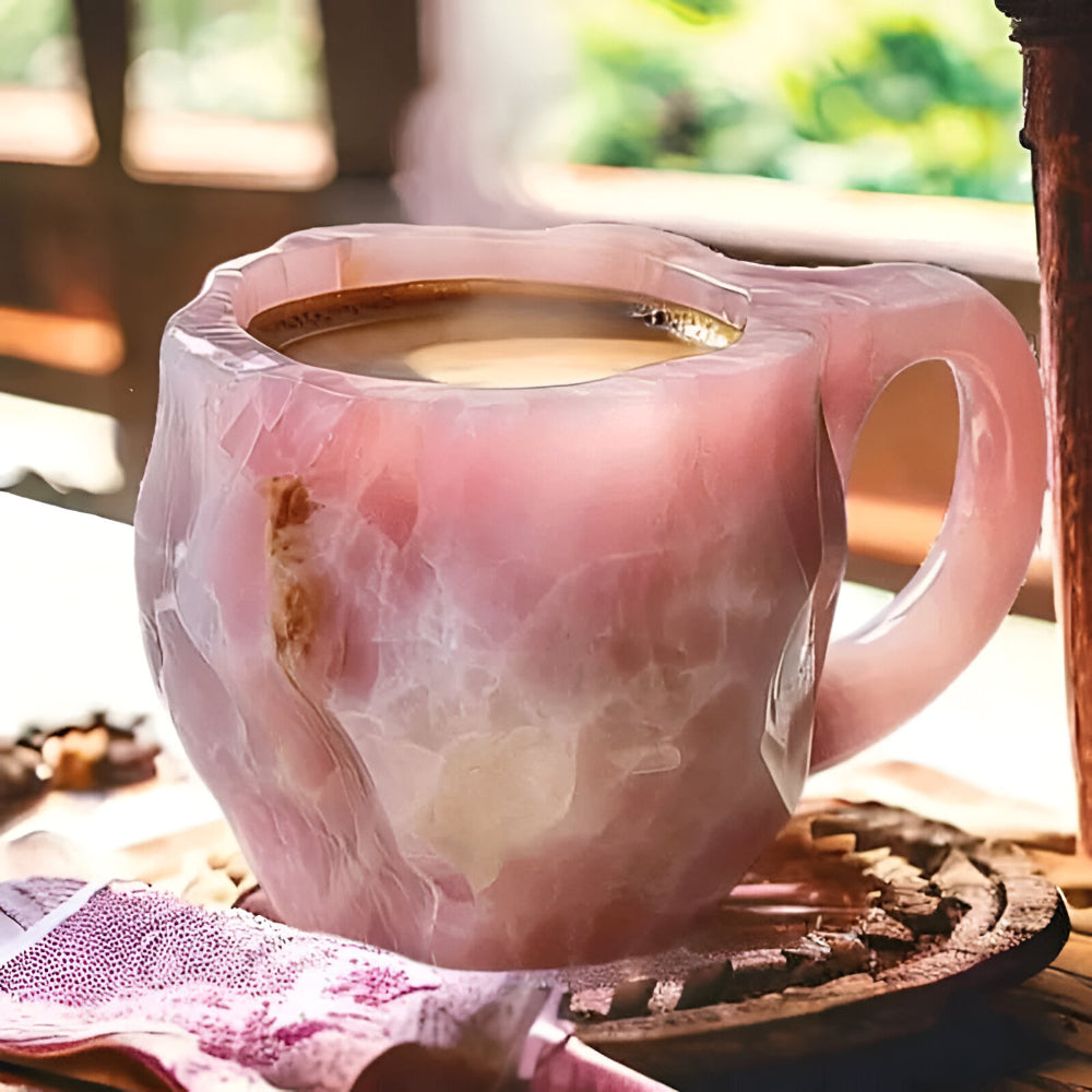 Agate Geode Stone Texture Ceramic Coffee Mug