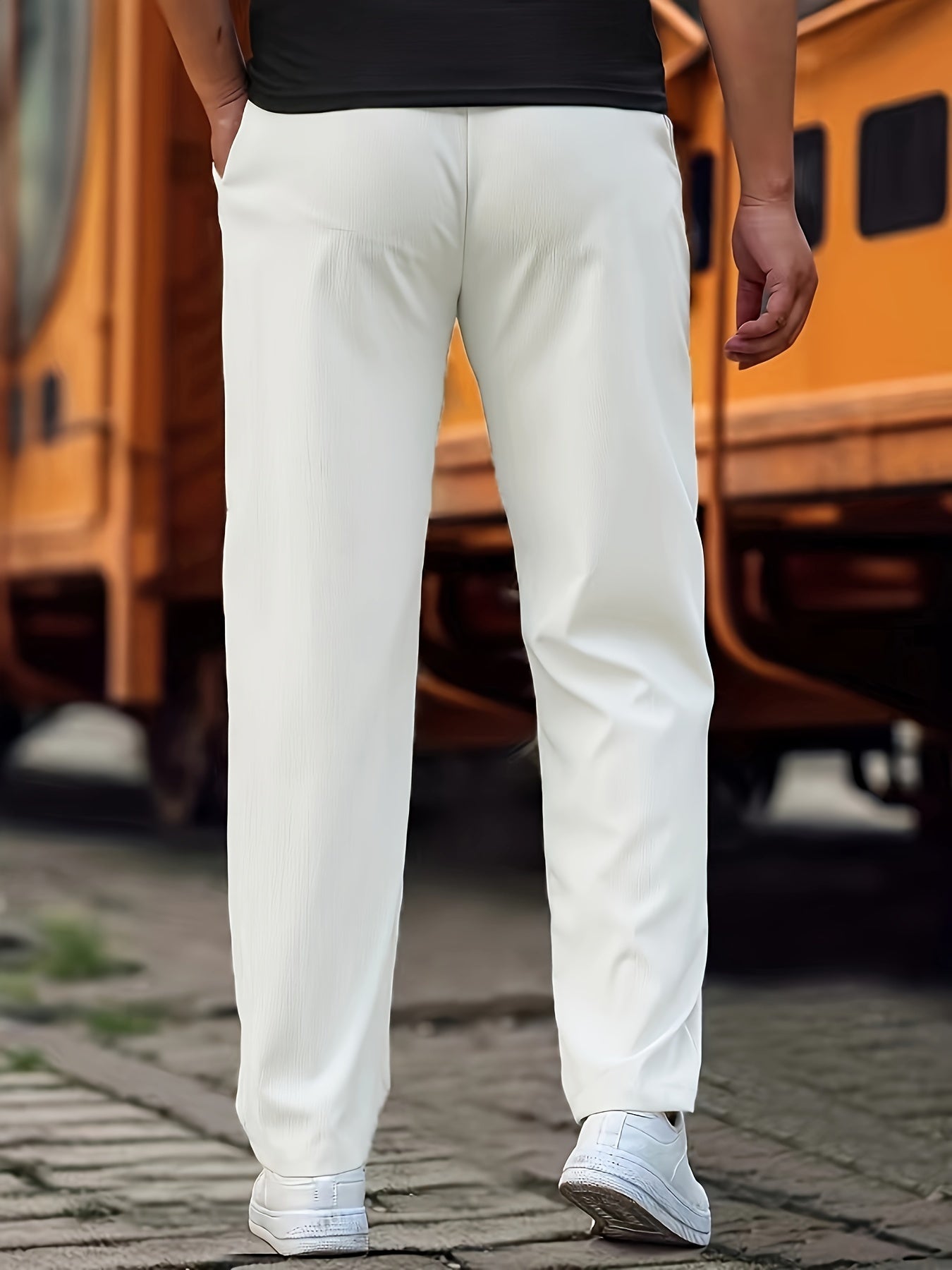 Elegante & Komfortable Alltagshose für Herren 6