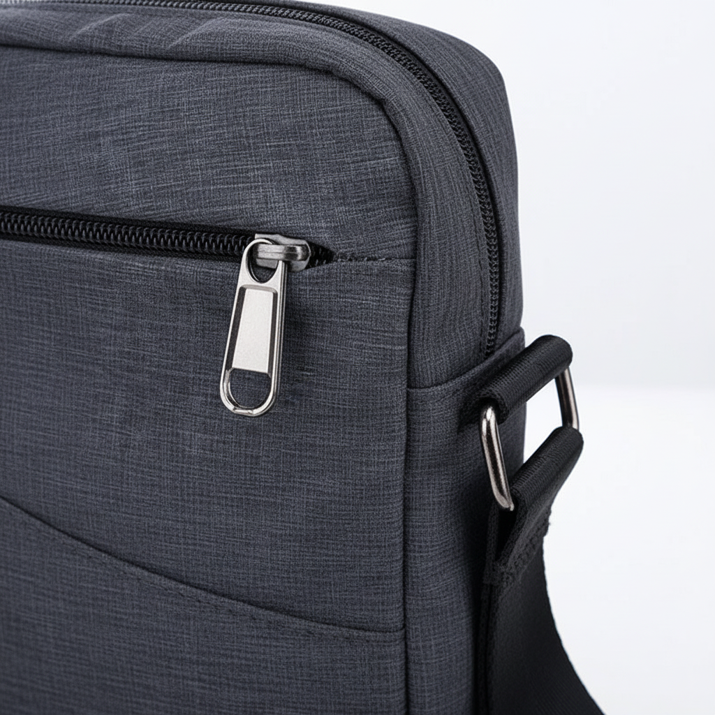 Ergonomic Multi-Pocket Weatherproof Anti-Theft Shoulder Bag