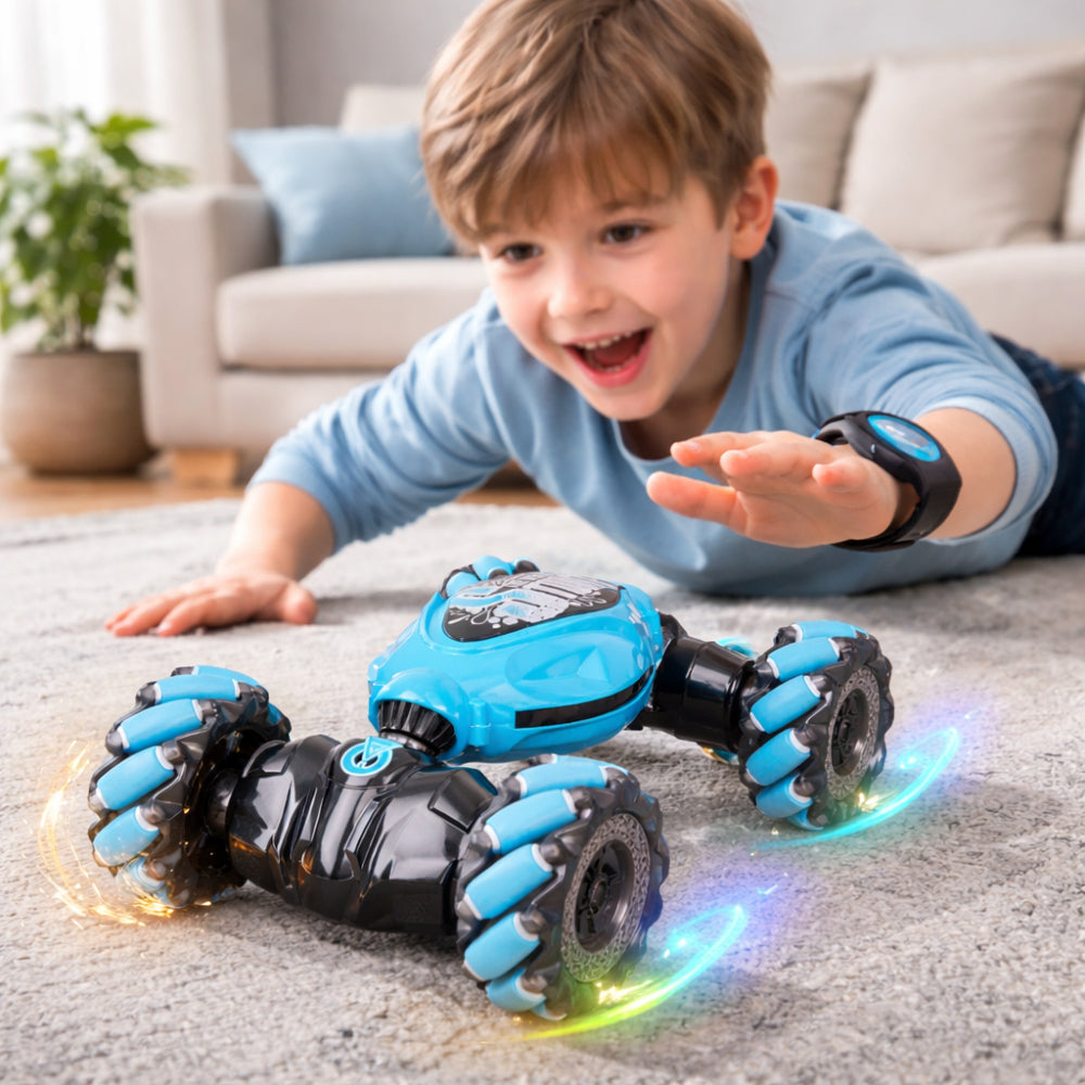 Gesture Controlled All Terrain Stunt Climbing Remote Control Car Toy