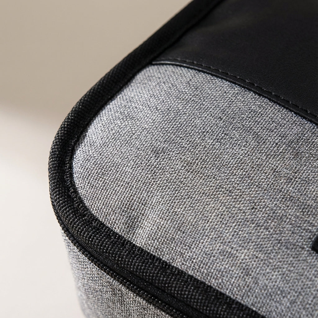 Foldable Water-Repellent Mesh Compartment Hanging Toiletry Organizer Bag
