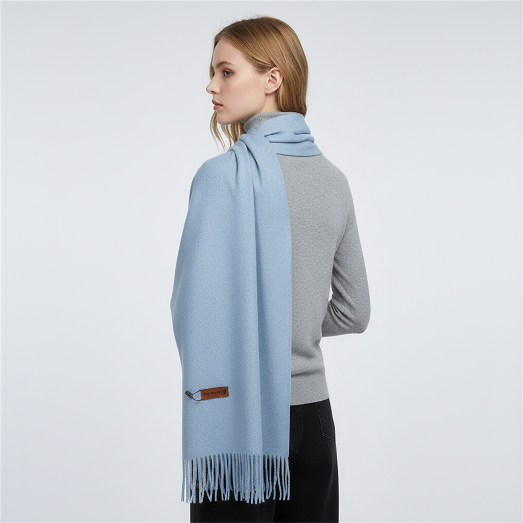 Oversized Soft Fringed Wrap Scarf Stole