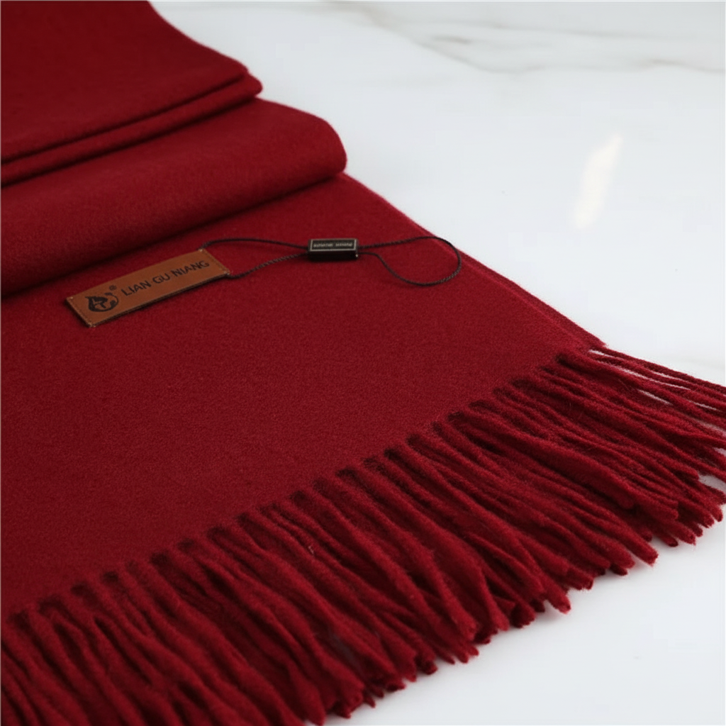 Oversized Soft Fringed Wrap Scarf Stole