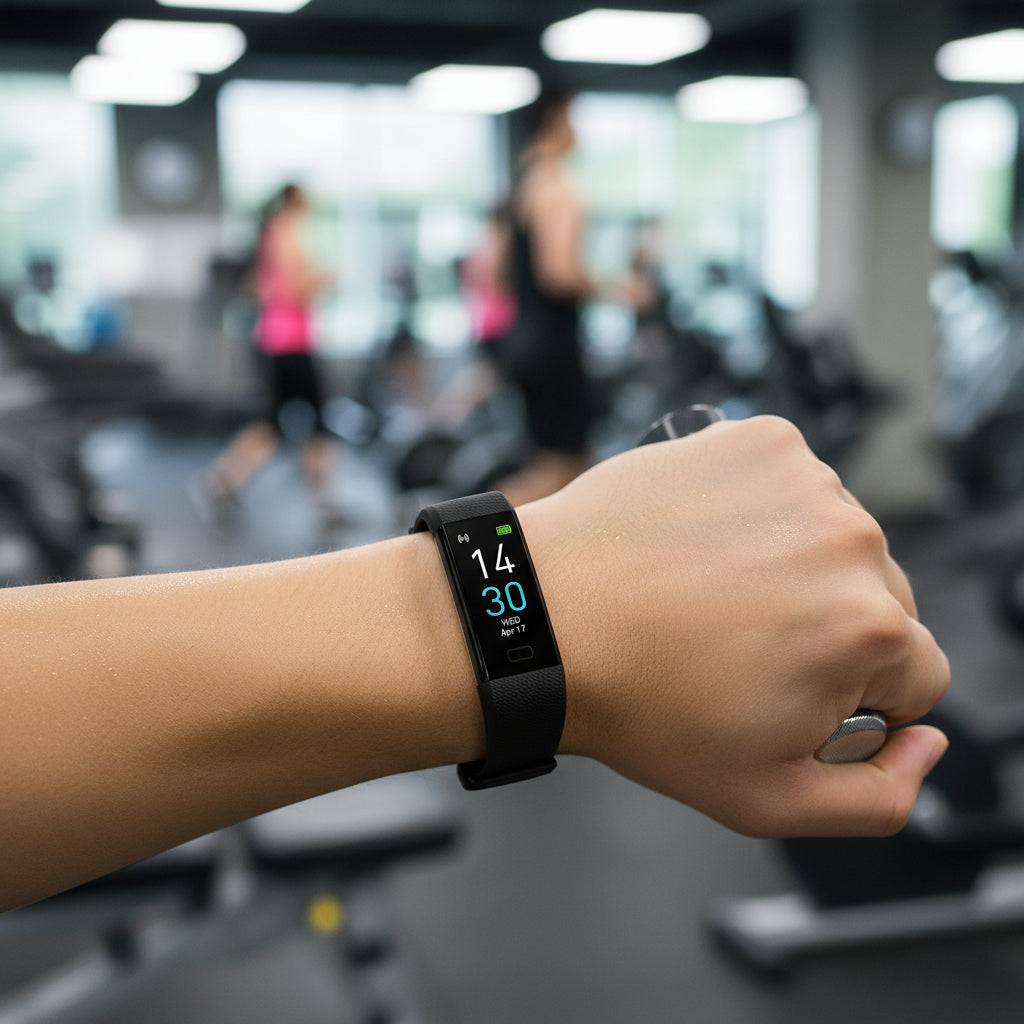 Bluetooth Connected Blood Pressure Heart Rate Fitness Tracker Smartwatch