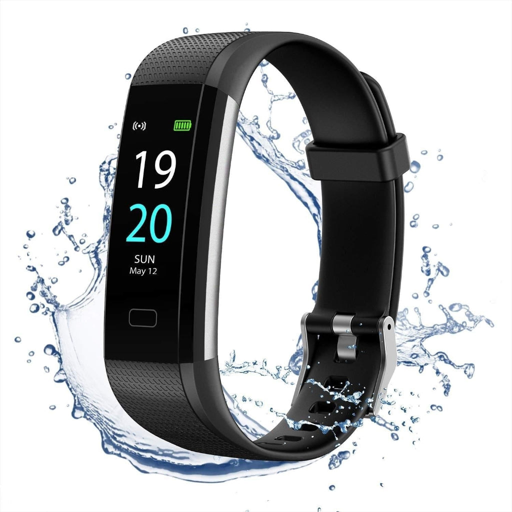Bluetooth Connected Blood Pressure Heart Rate Fitness Tracker Smartwatch