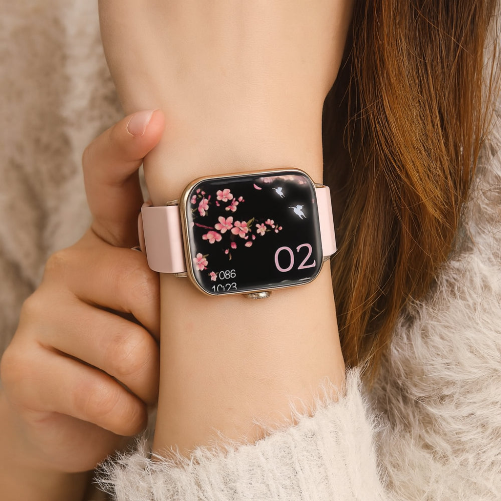 Zinc Alloy Case Bluetooth Calling Activity Tracking Smartwatch