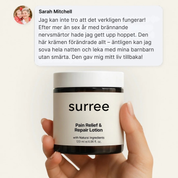 Lotion de soulagement et de réparation de la douleur Surree™ - SE