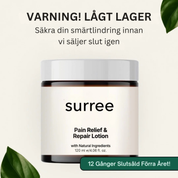 Lotion de soulagement et de réparation de la douleur Surree™ - SE