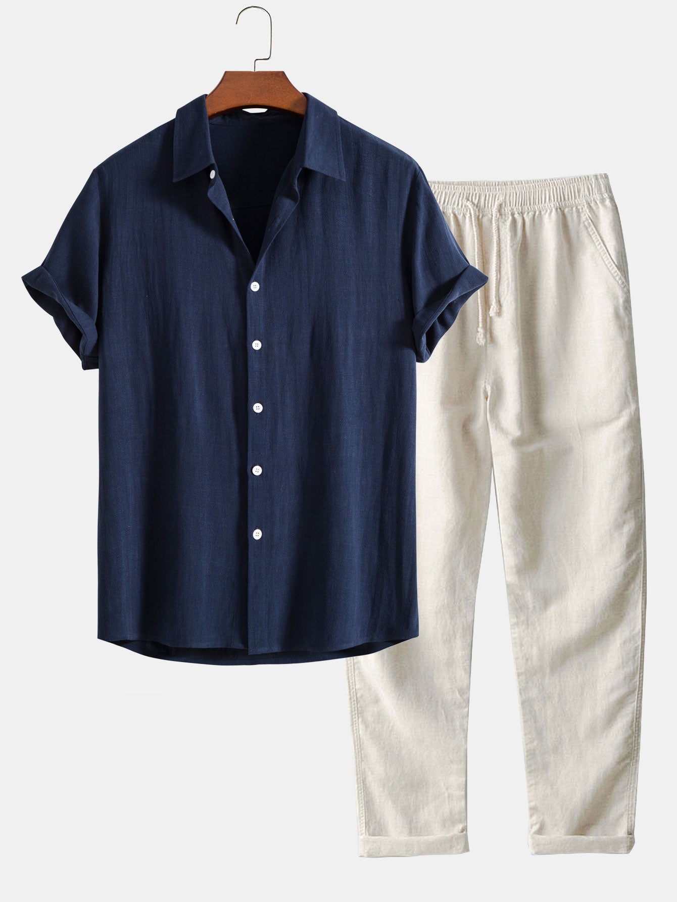 James | Linen Summer Set for Men 3