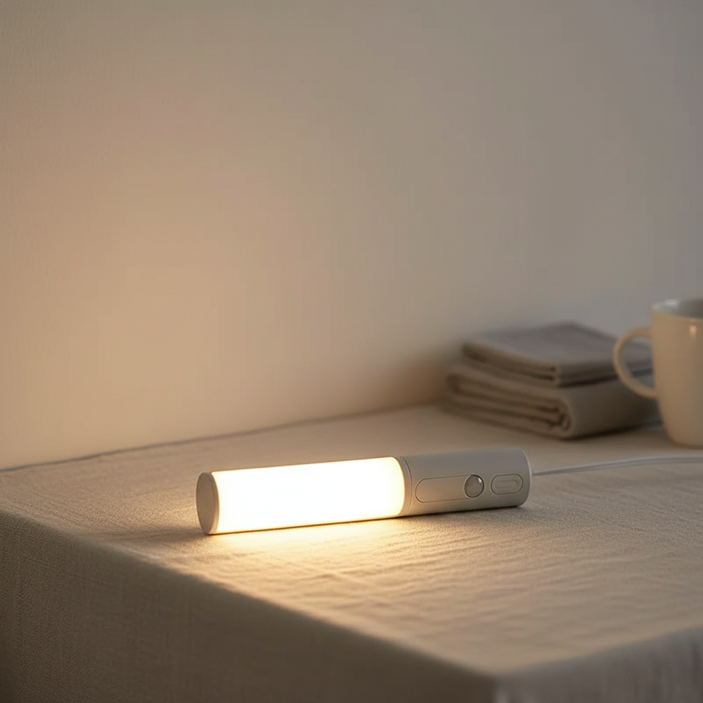 Cordless Rechargeable Adjustable Color Temperature Motion Sensor Night Light